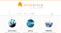 Desktop Screenshot of aliasgroup.com